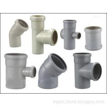 Custom Injection Molding Plastic Injection Parts for Pipe F